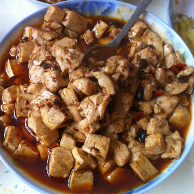 红烧豆腐