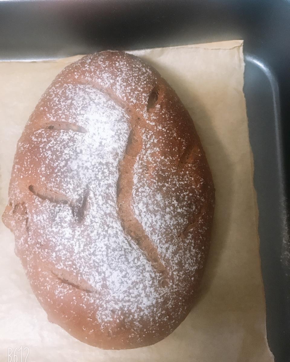 全麦核桃包～软欧包