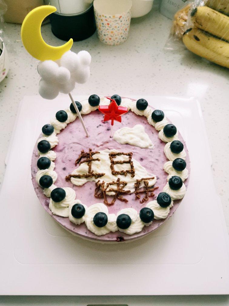 搬运&复刻Cooking Tree        蓝莓芝士慕斯