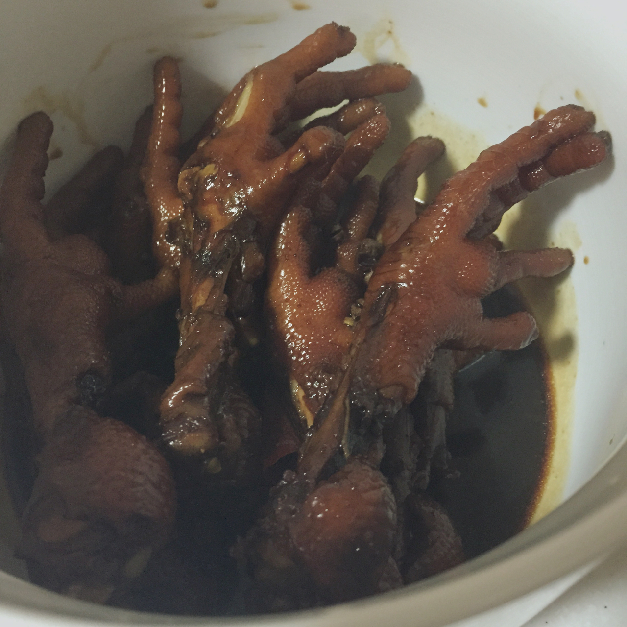 秘制红烧鸡爪