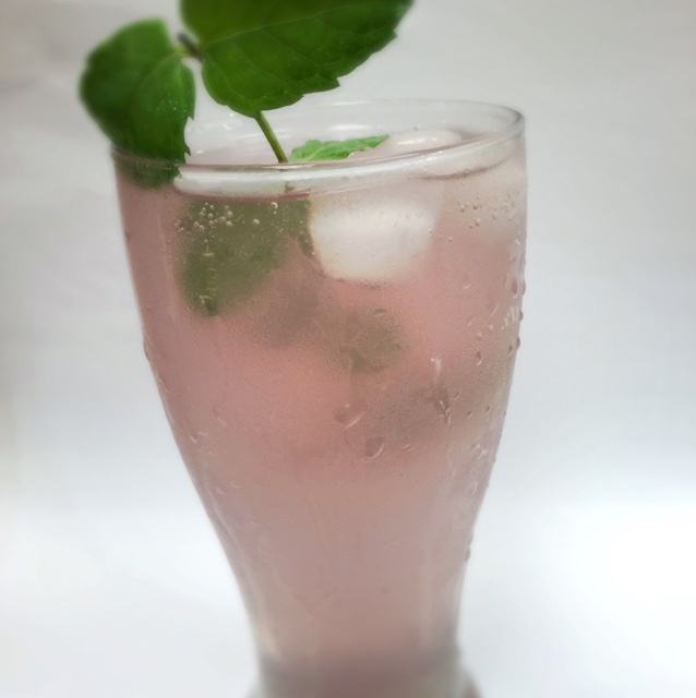 yoyo的百分之一做的蓝莓@水蜜桃 冰锐