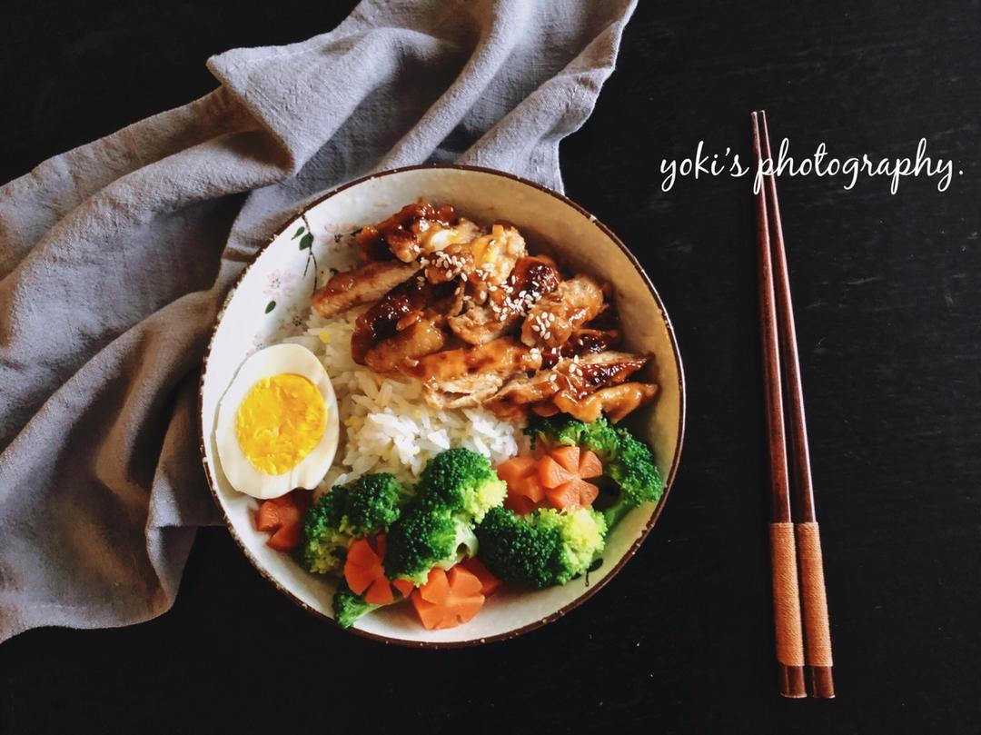 日式照烧鸡排饭