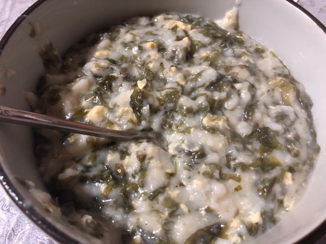 紫菜鸡蛋疙瘩汤