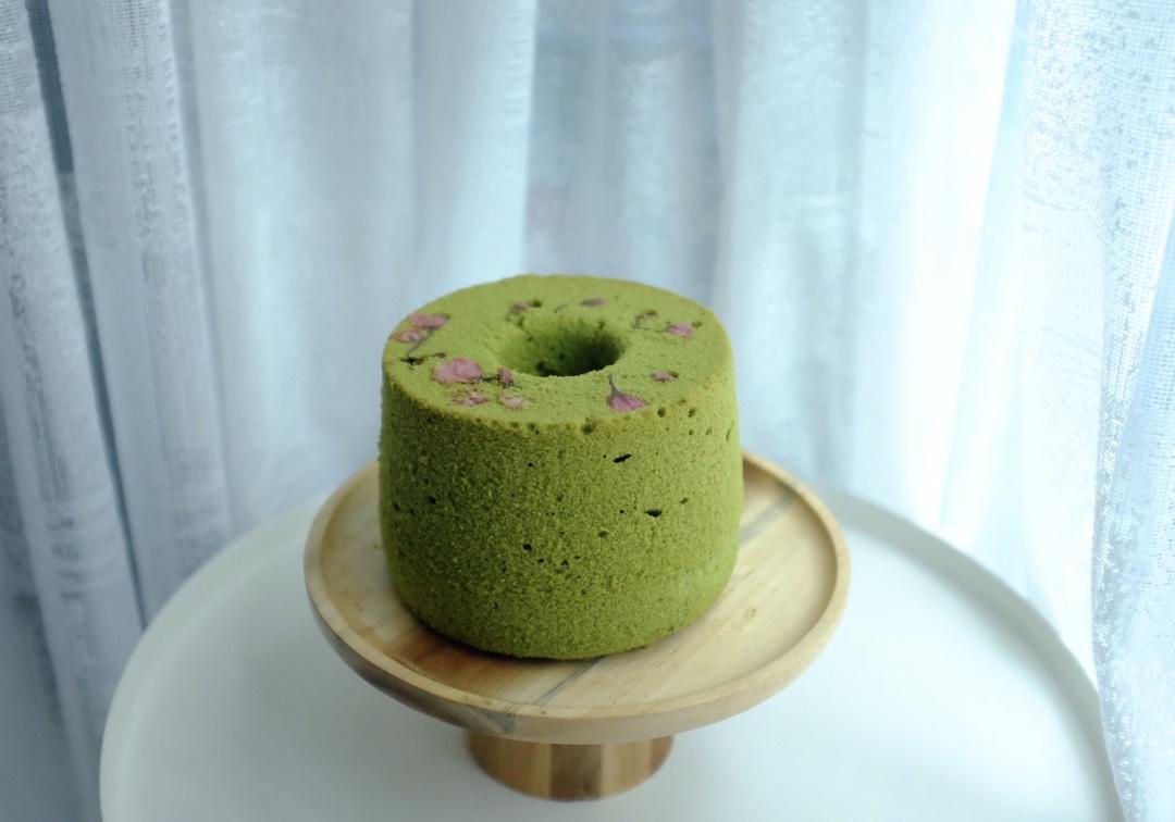 青井老师の抹茶戚风（17cm或18cm中空模）