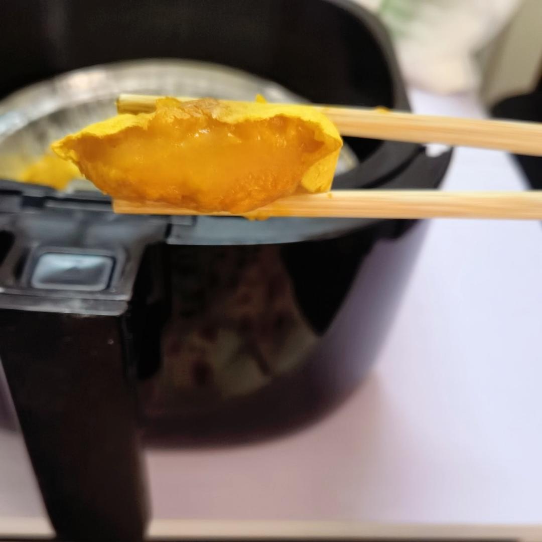 零基础无糖无油南瓜饼空气炸锅版本