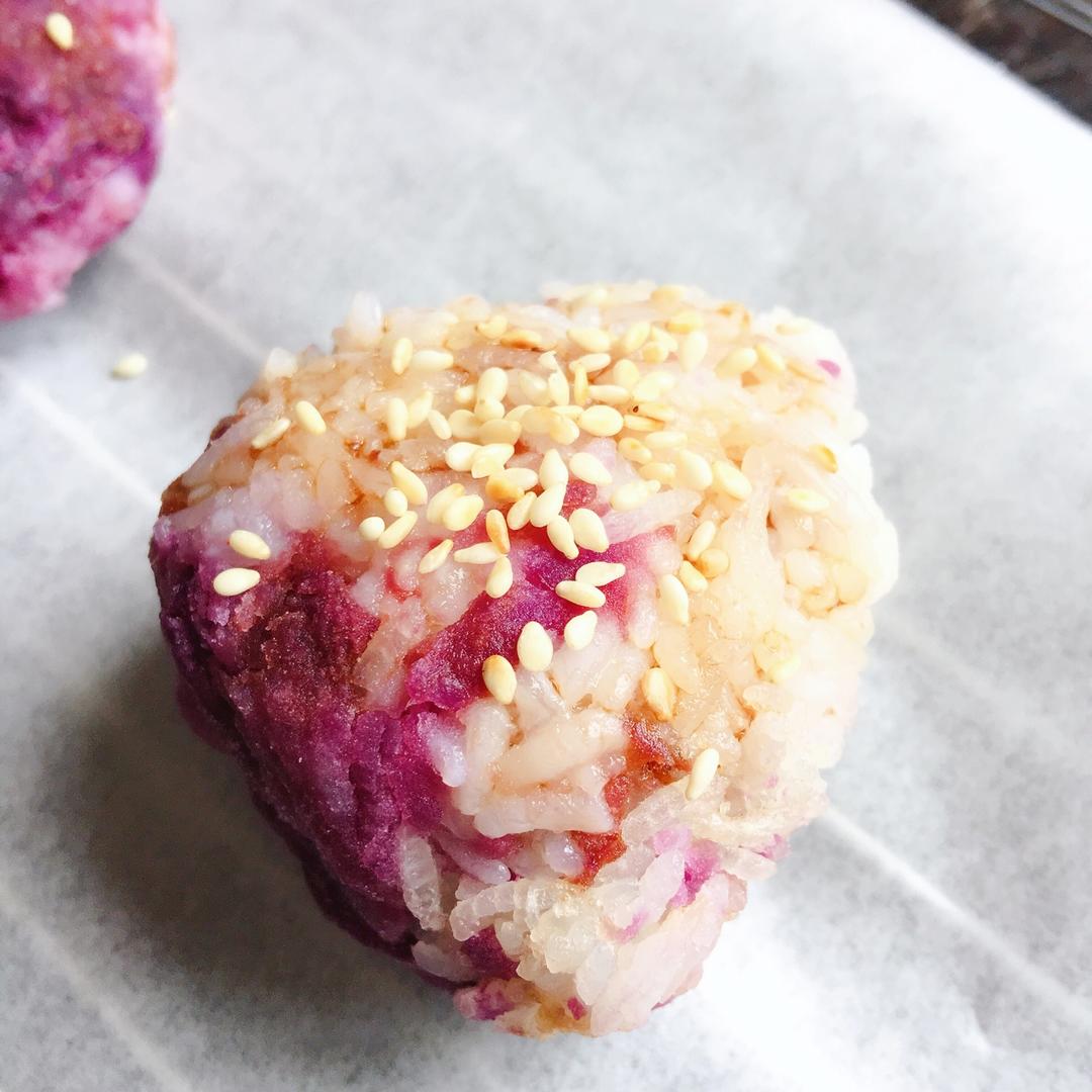 【北京早上好】紫米芝士肉松饭团