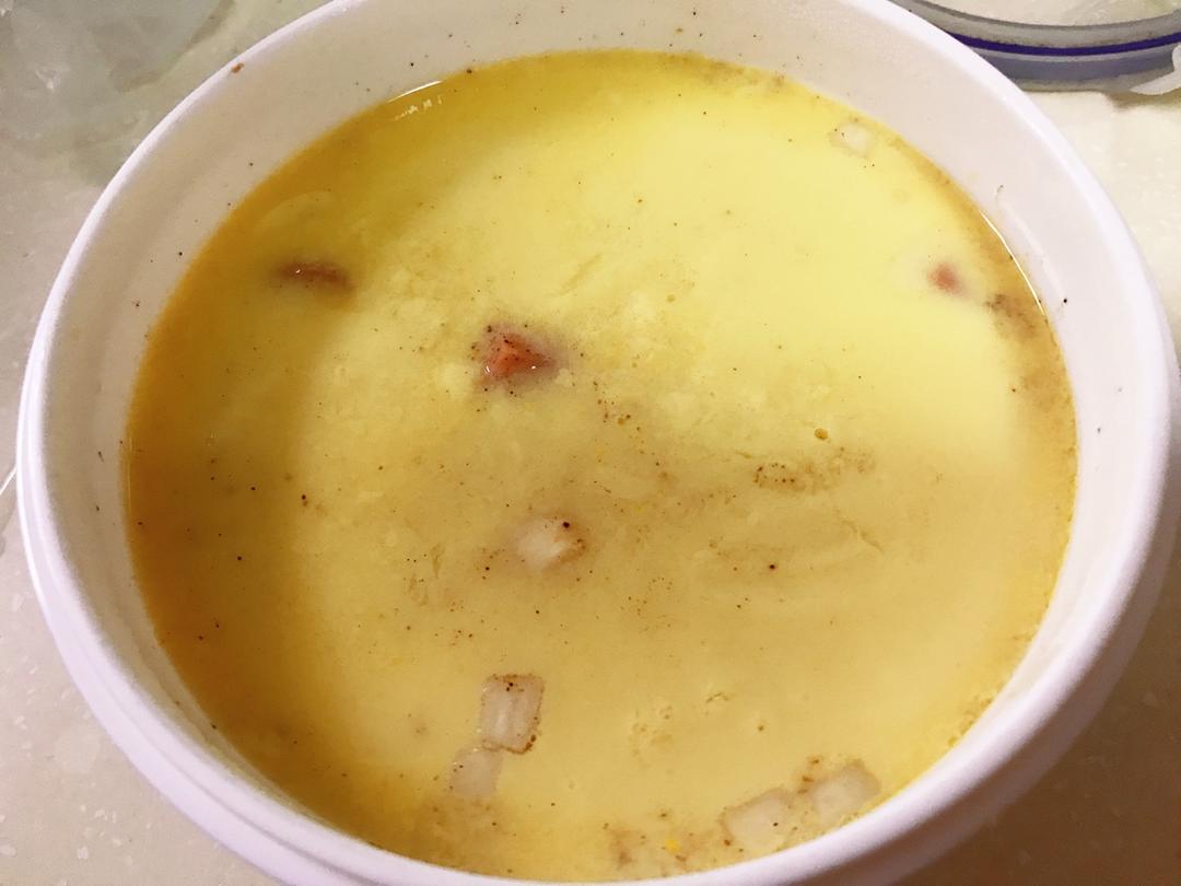 五分钟鸡蛋豆腐羹（附盒装豆腐脱模大法！）