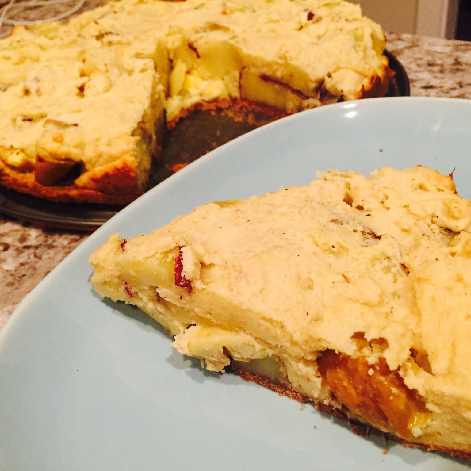 红薯板栗奶酪蛋糕—秋冬天的大满足