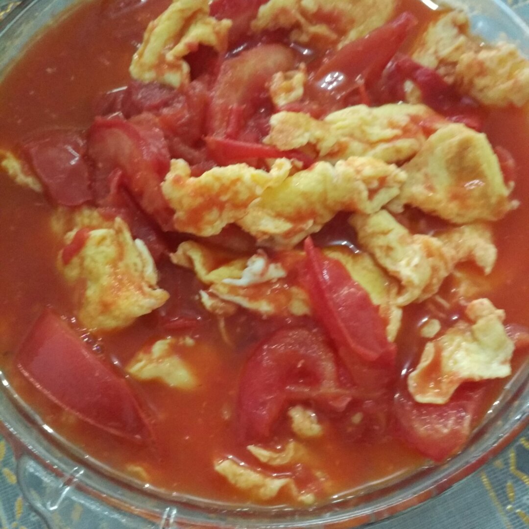 西红柿炒鸡蛋