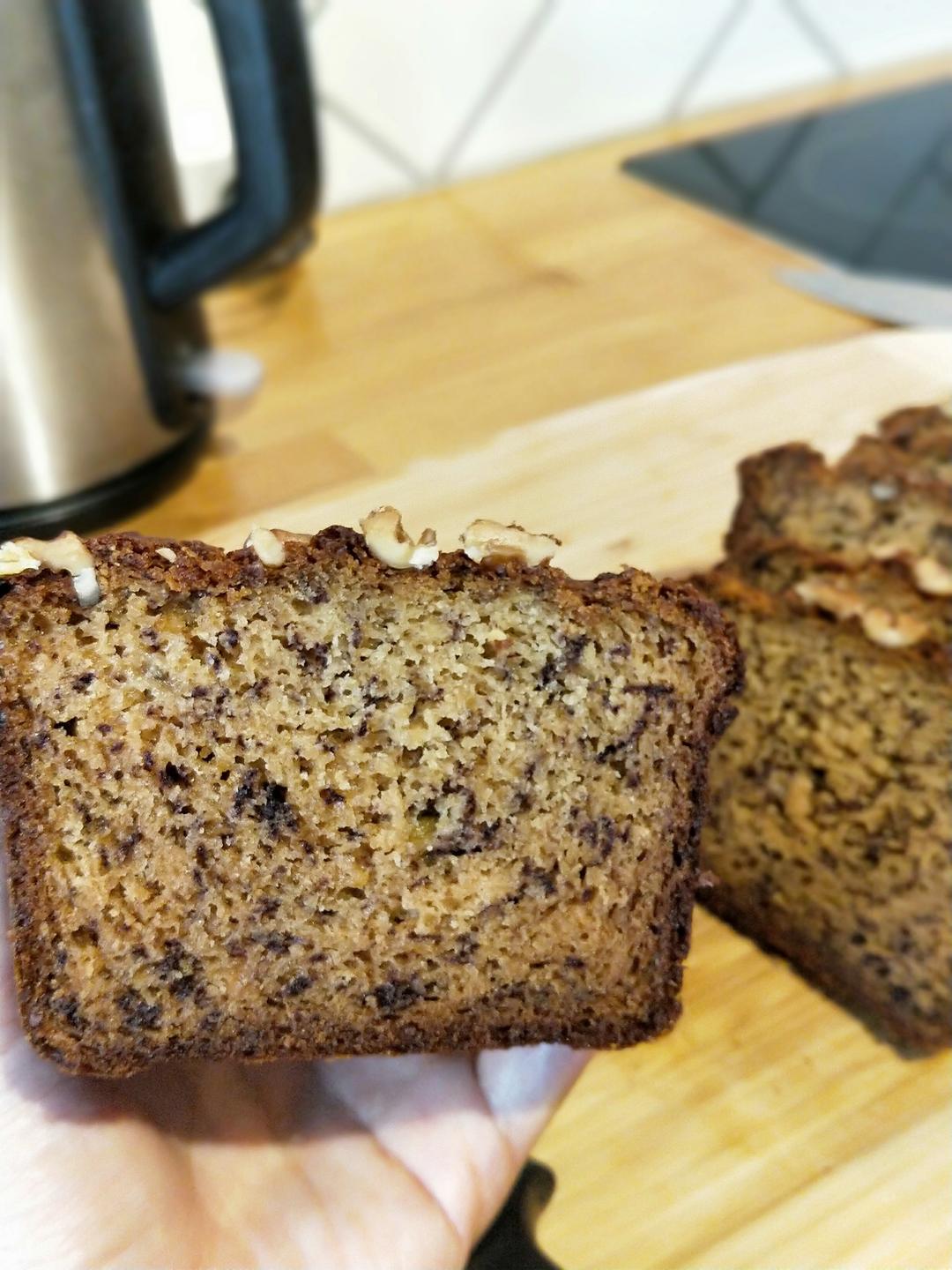 星巴克香蕉核桃蛋糕（Banana loaf）
