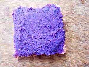 紫薯肉松三明治的做法 步骤4