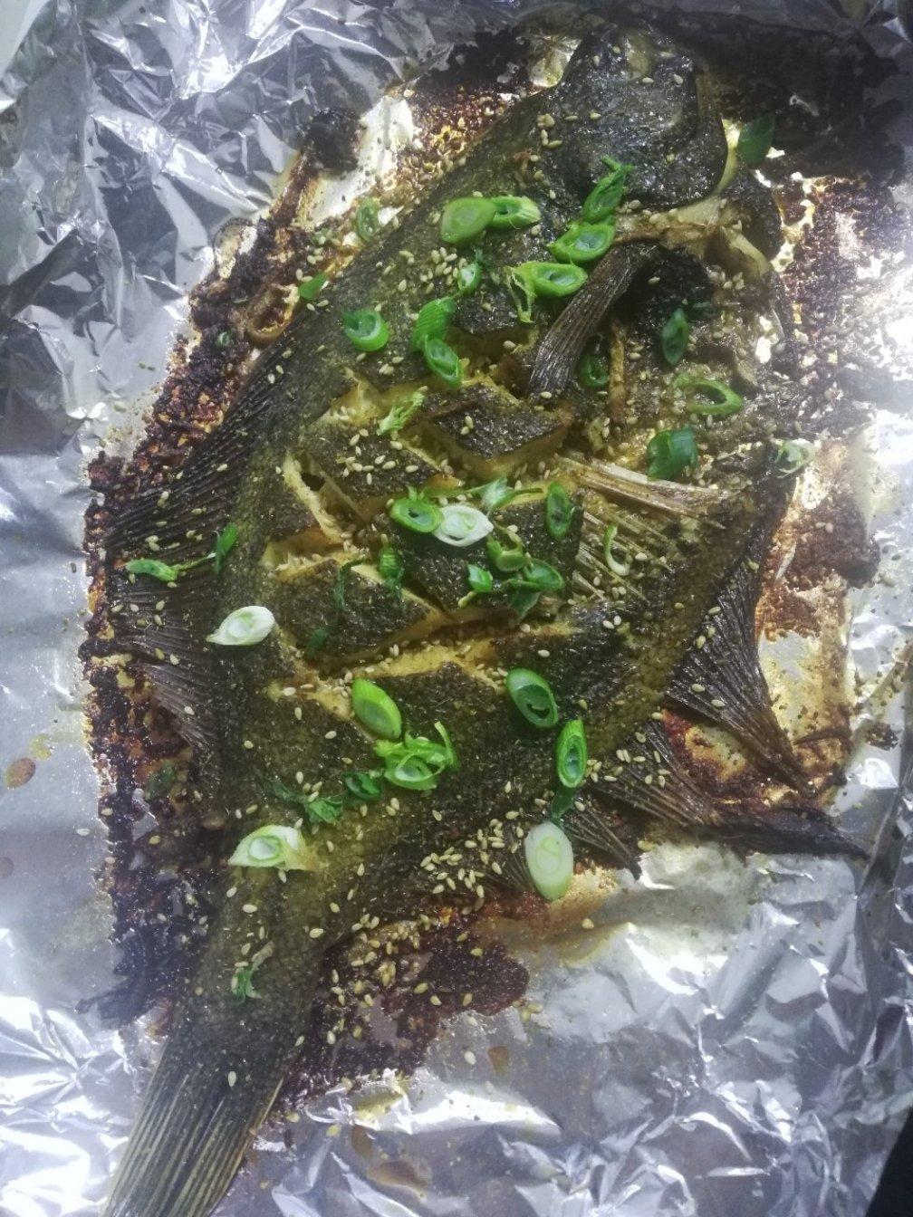烧烤摊上的烤鱼  烤箱版烤鱼  干烤鱼