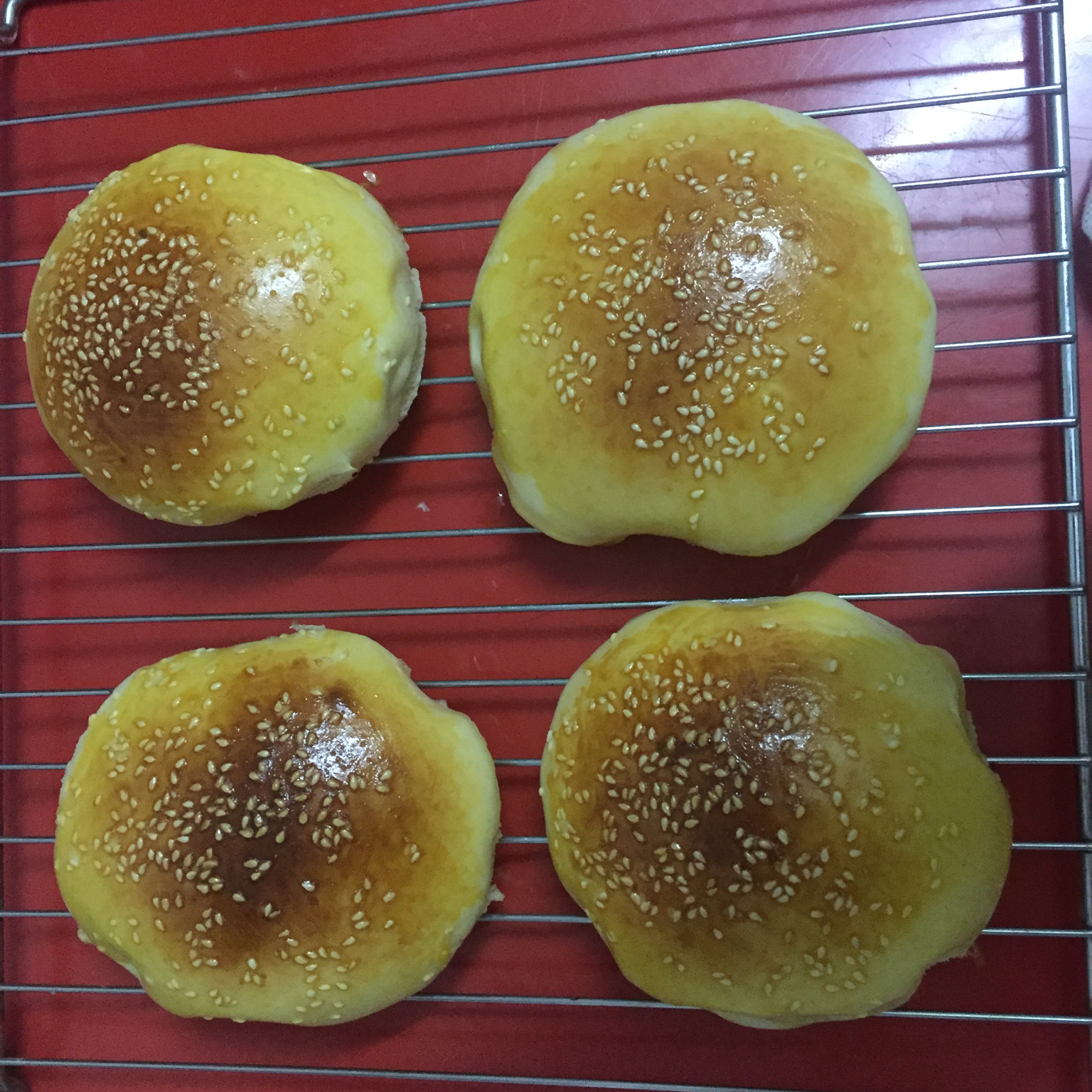 超级香软的无敌汉堡坯