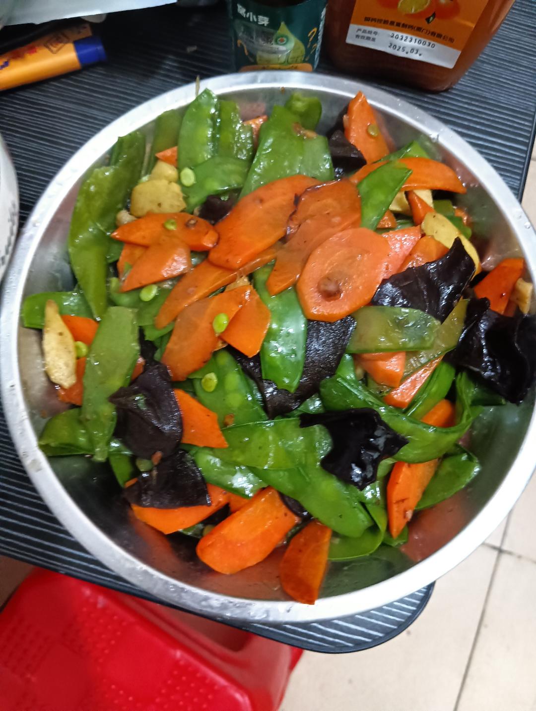 小炒荷兰豆木耳