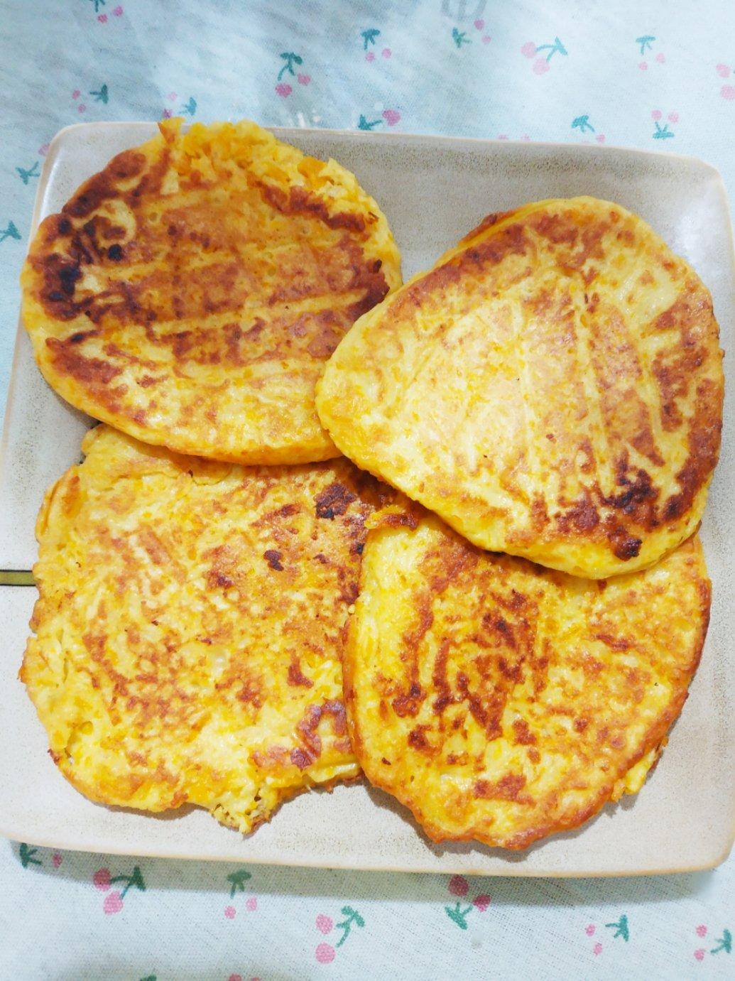 五分钟早餐：南瓜饼