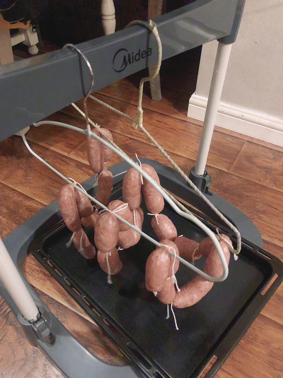 娃最爱❤️自制台湾脆皮香肠烤肠