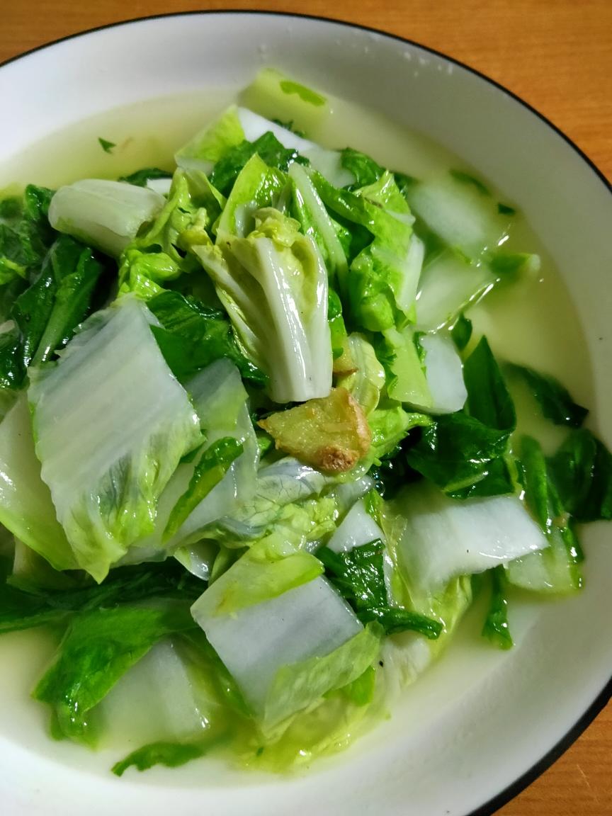 喷香的清炒奶白菜的做法 步骤4