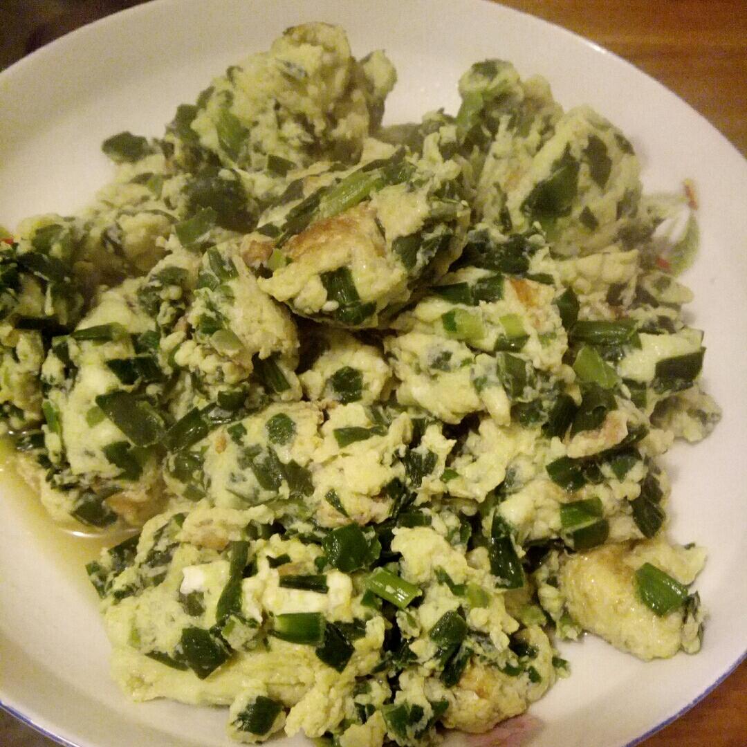 韭菜炒鸡蛋