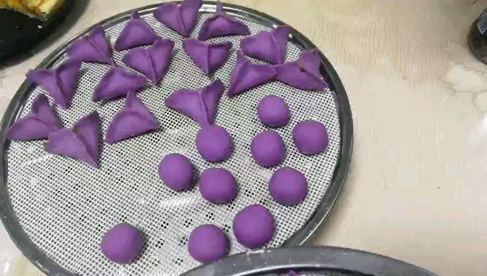 紫薯饺