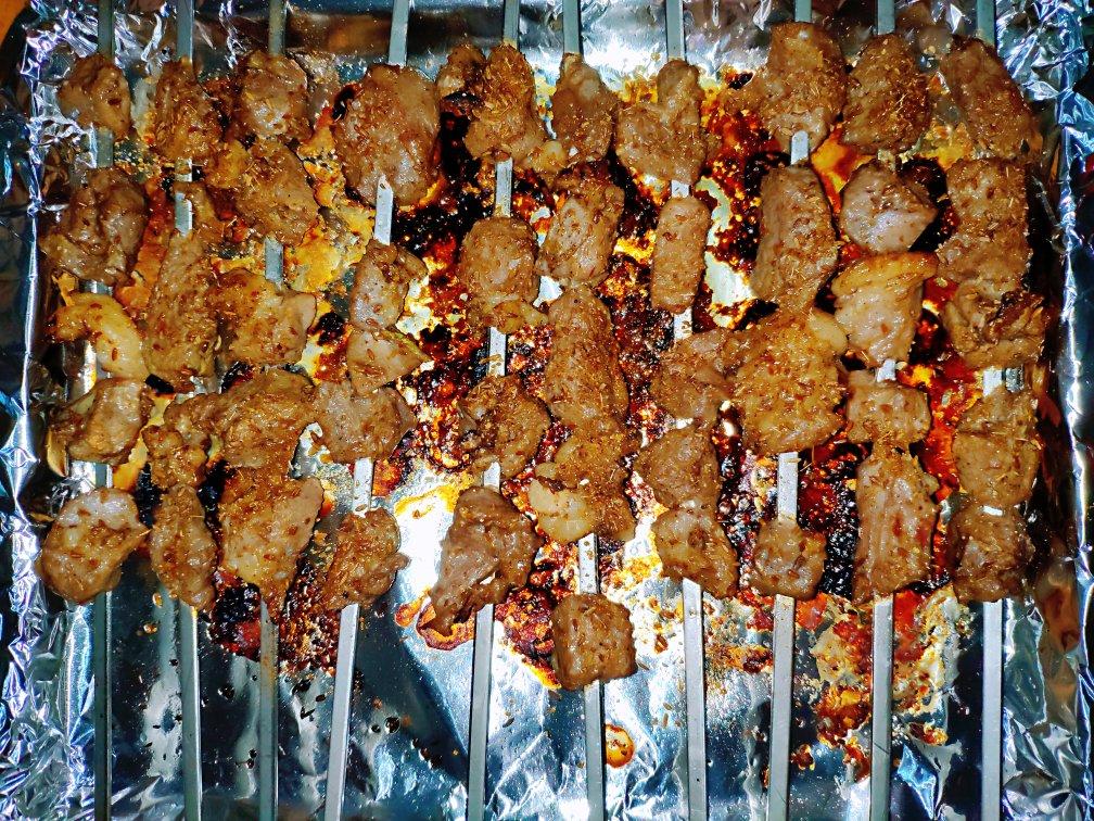 烤羊肉串
（烤箱版）