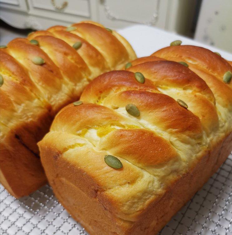 🎃double大伯南瓜（乳酪）吐司|金秋的颜色