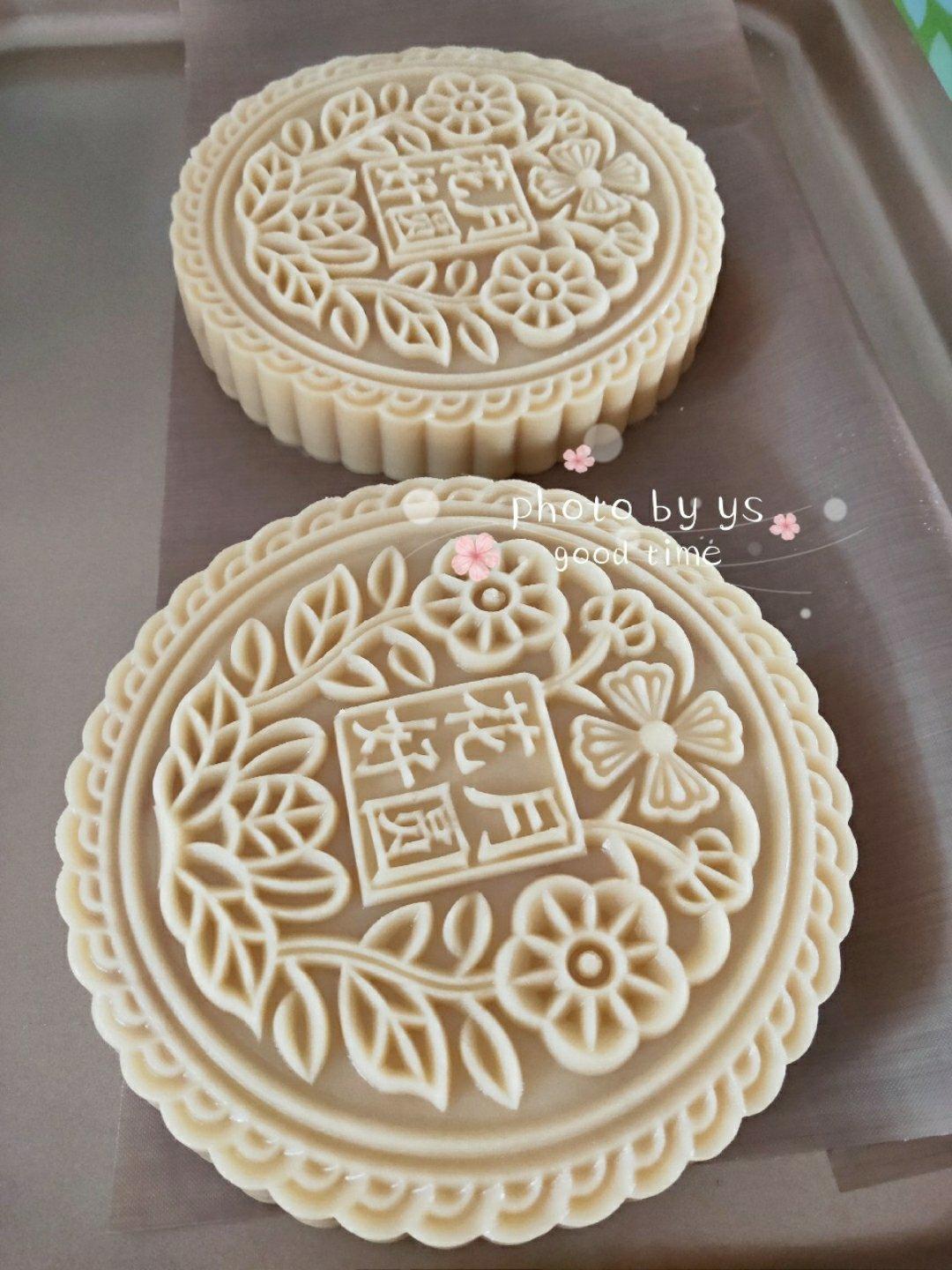 《Tinrry+》教你做广式大月饼（芋泥+麻薯+咸蛋黄肉松）