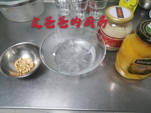 自制酒酿果仁冰粉的做法 步骤3