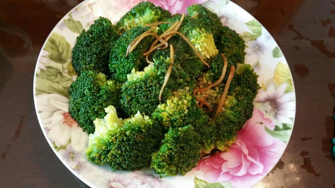 豉汁西兰花的做法