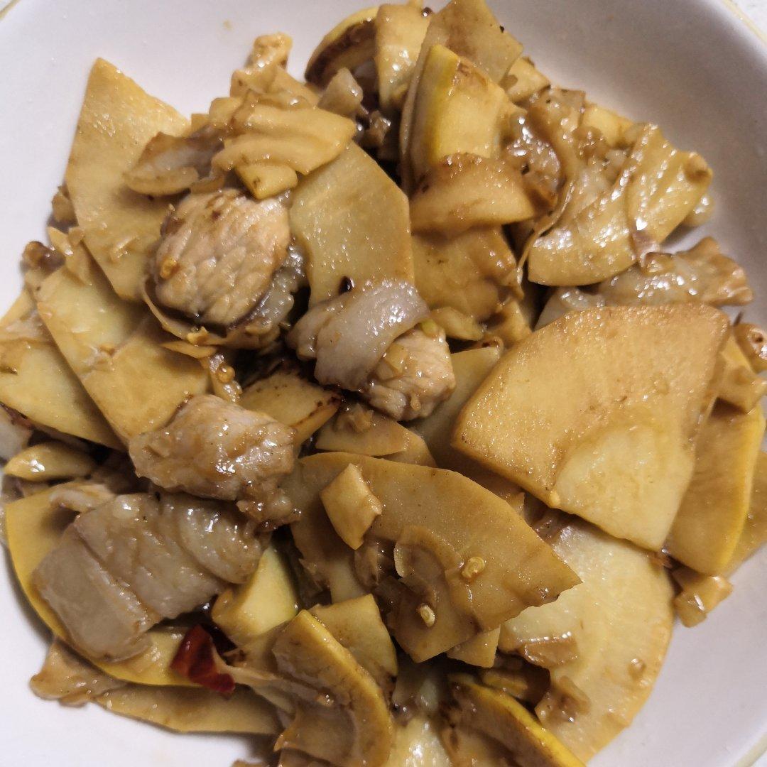 鲜笋炒肉片
