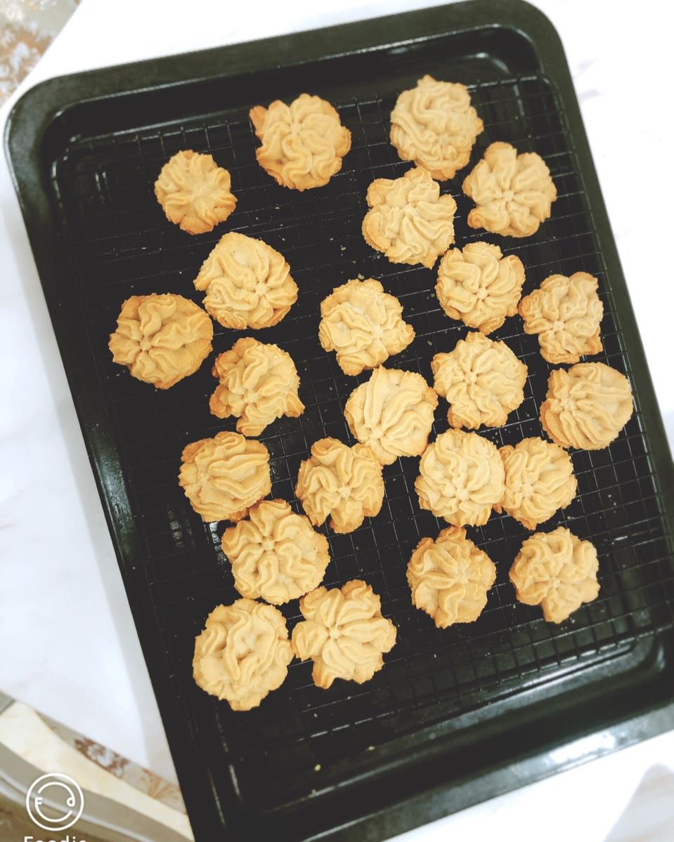 咖啡海盐奶油曲奇—消耗淡奶油