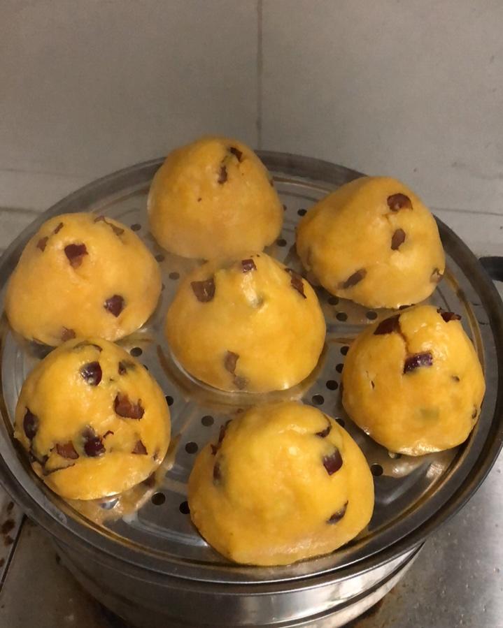 sunghygge做的堂妈小厨——红枣窝头