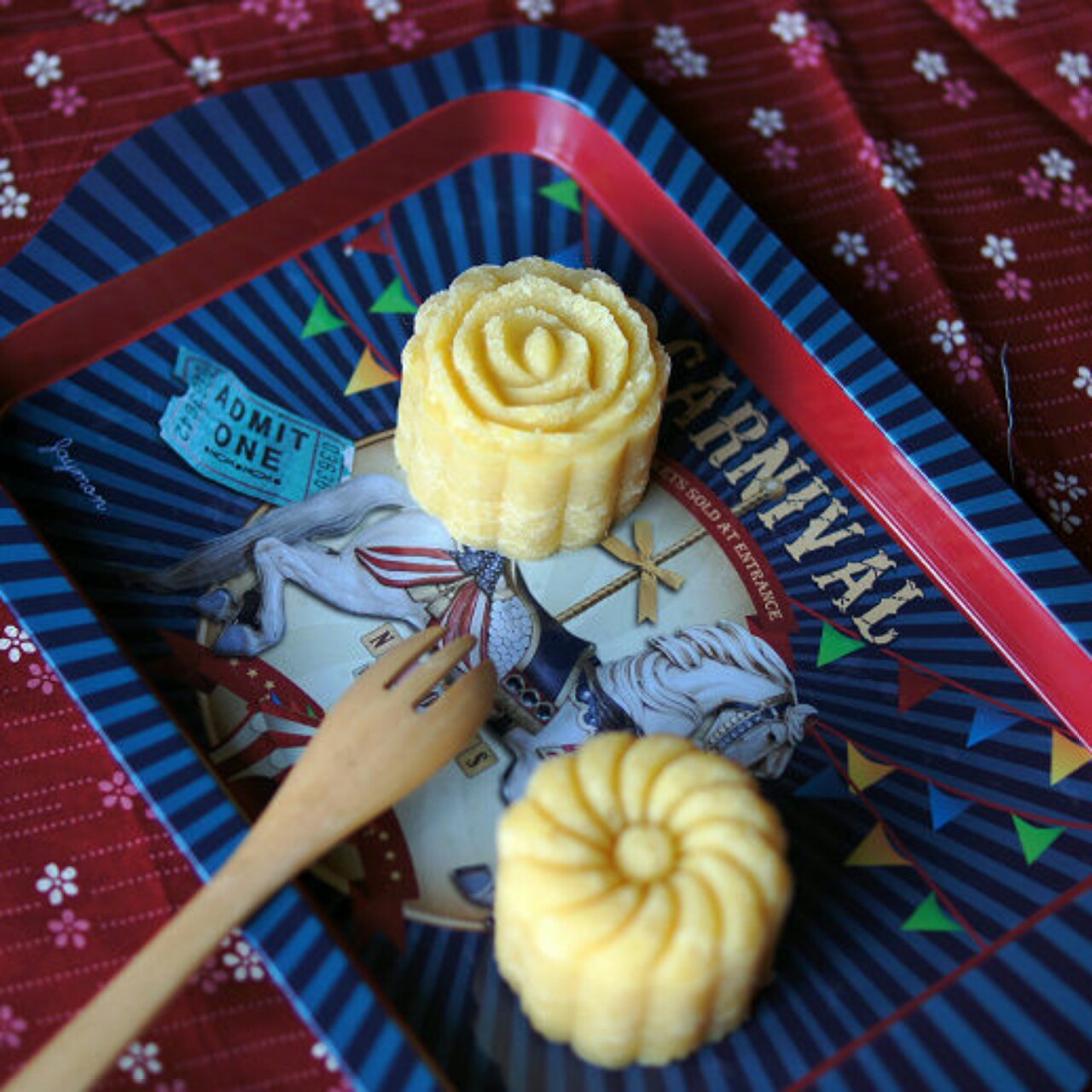 清凉绿豆糕