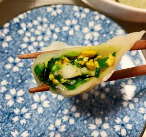好吃不长肉的——韭菜虾仁海参水饺的做法 步骤20