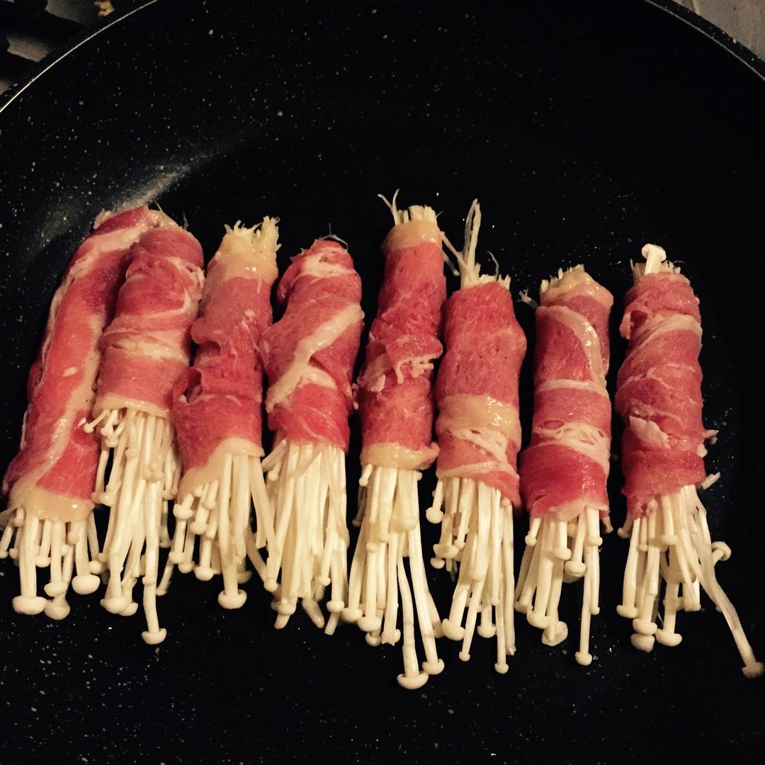 金针菇培根卷