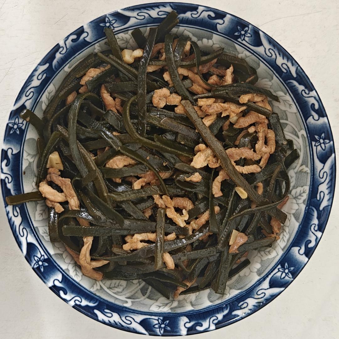 辣炒海带肉丝