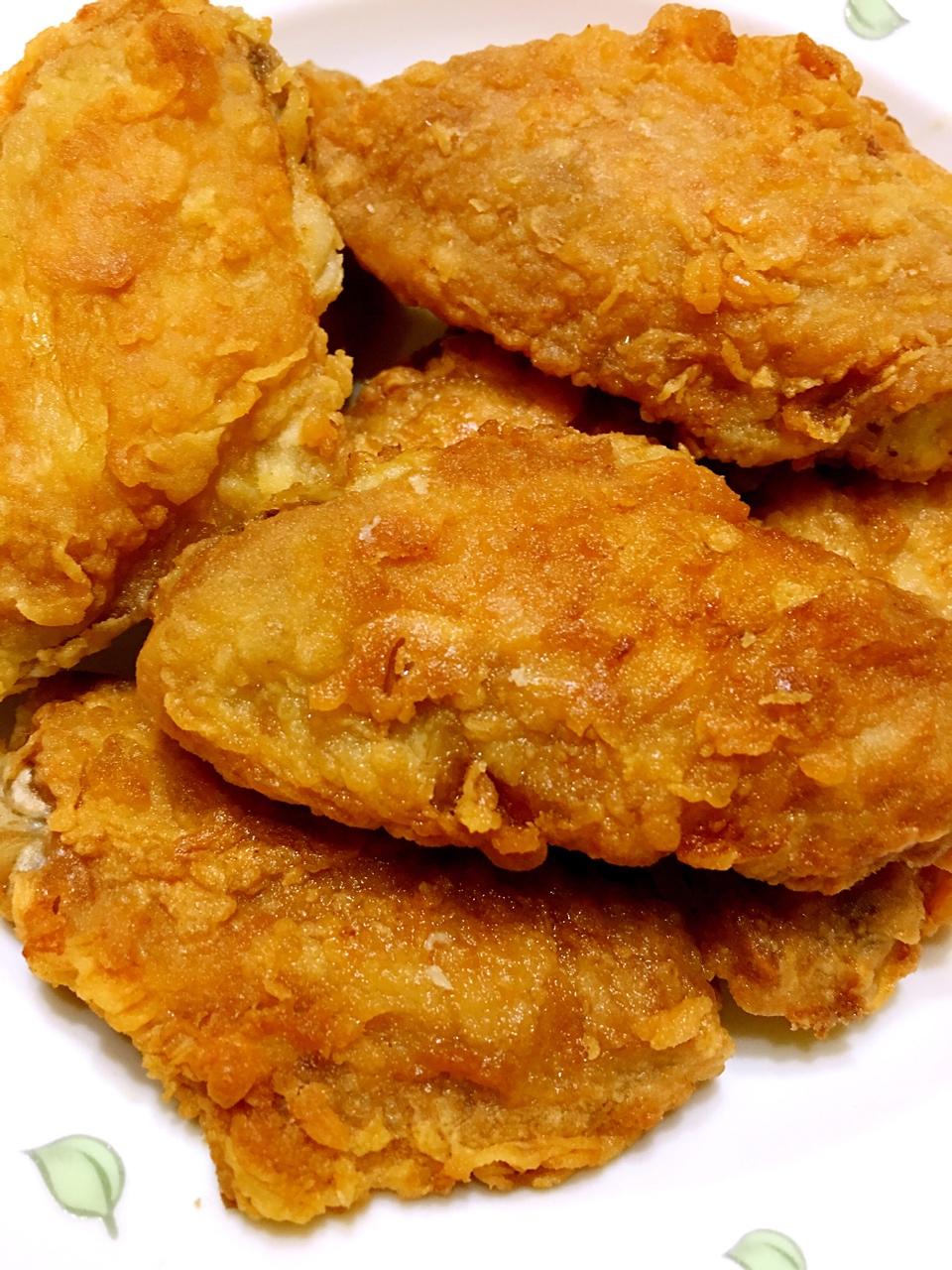 香脆辣味炸鸡翅