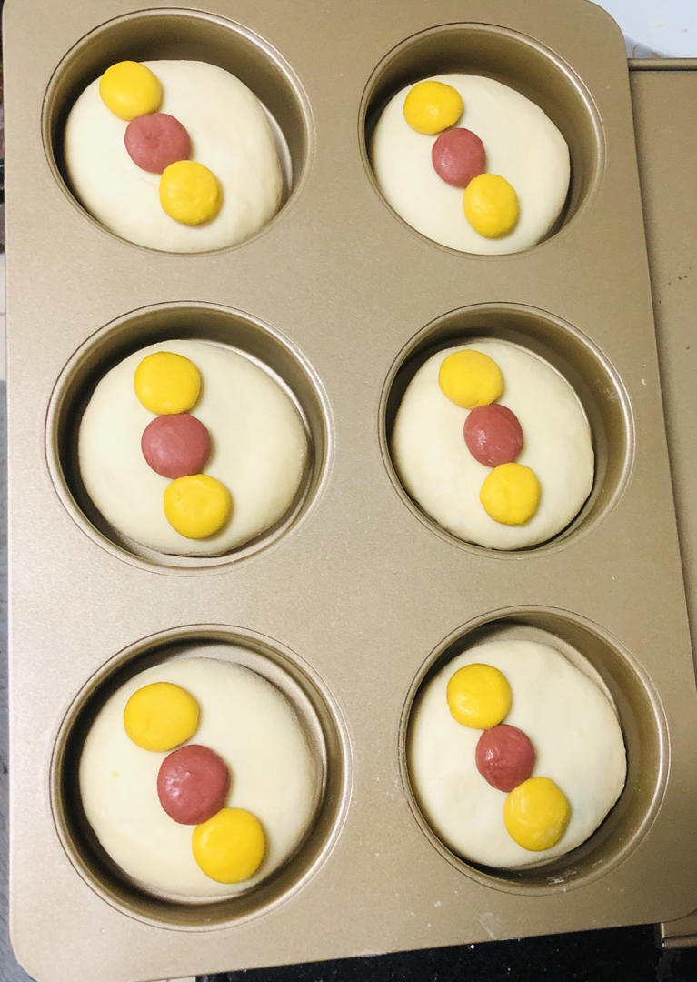 日式红豆面包，面包超人造型，无需模具，开店配方