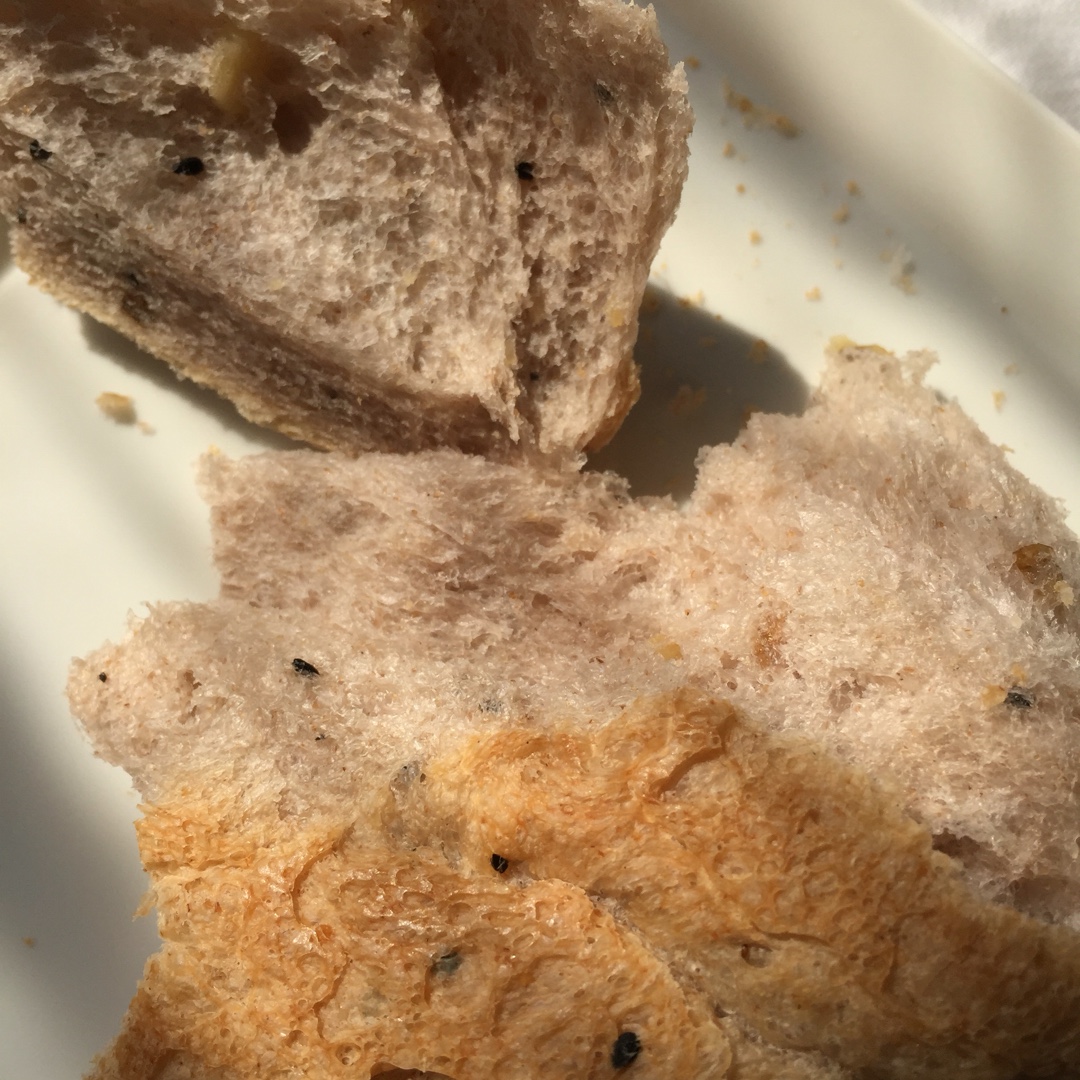 黑麦黑加仑吐司 -- 松下PT1000面包机版