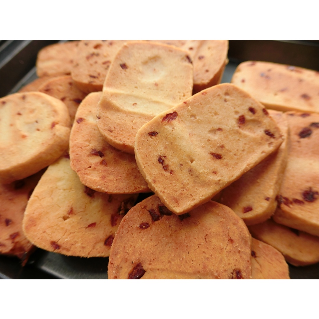 低糖少油版蔓越莓饼干