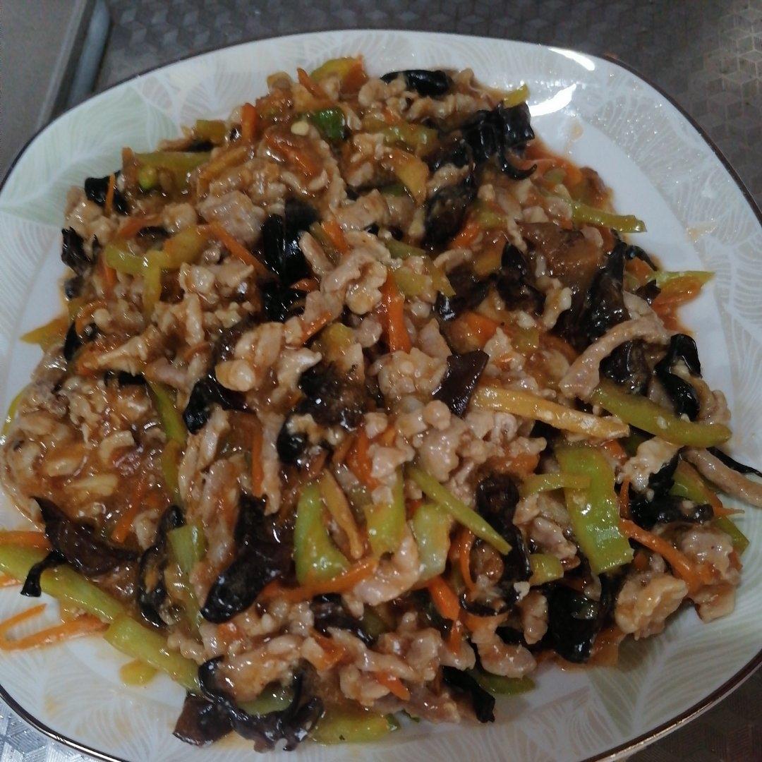 和饭店做的一个味道的酸甜辣鱼香肉丝