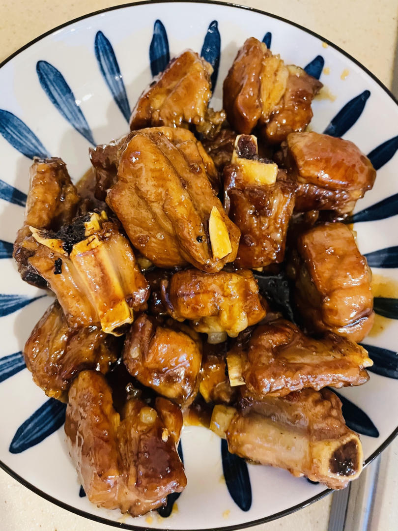 糖醋排骨/糖醋小排（不放油）（12345口诀做出正宗上海本帮）