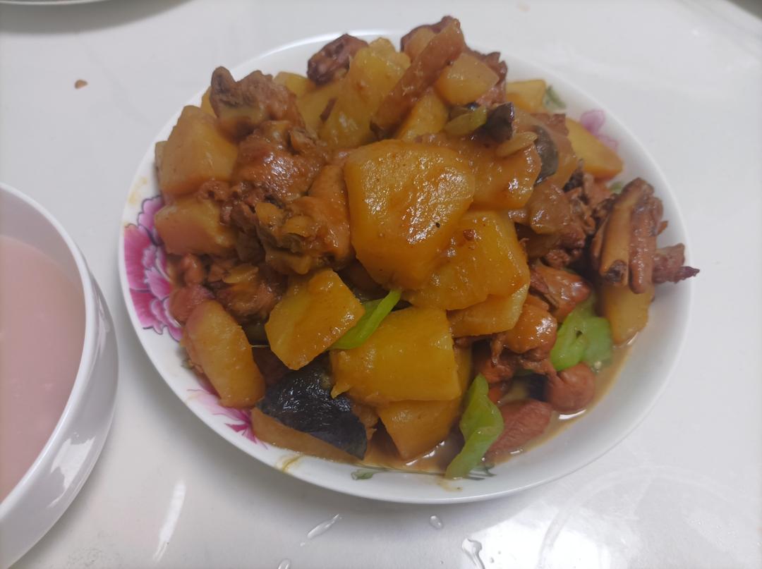 兄妹晚餐：黄焖鸡