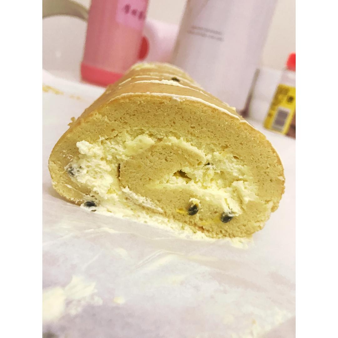 “夏威夷”蛋糕卷（百香果椰芒蛋糕卷）