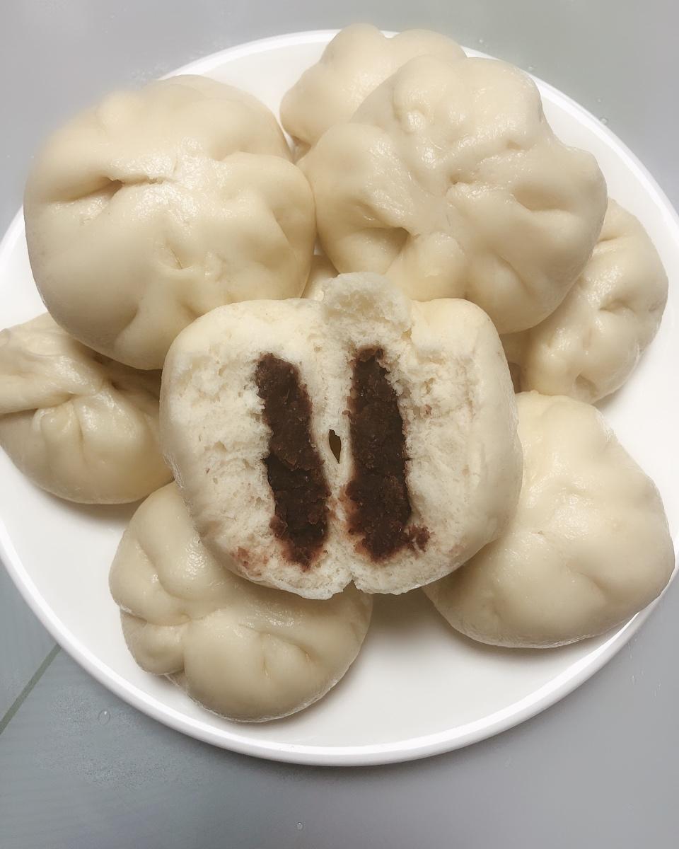 smilet做的美味豆沙包内附红豆馅制作方法