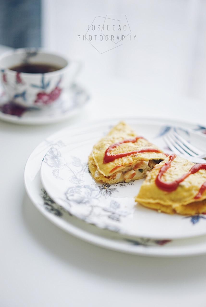 西式乳酪欧姆蛋 omelette