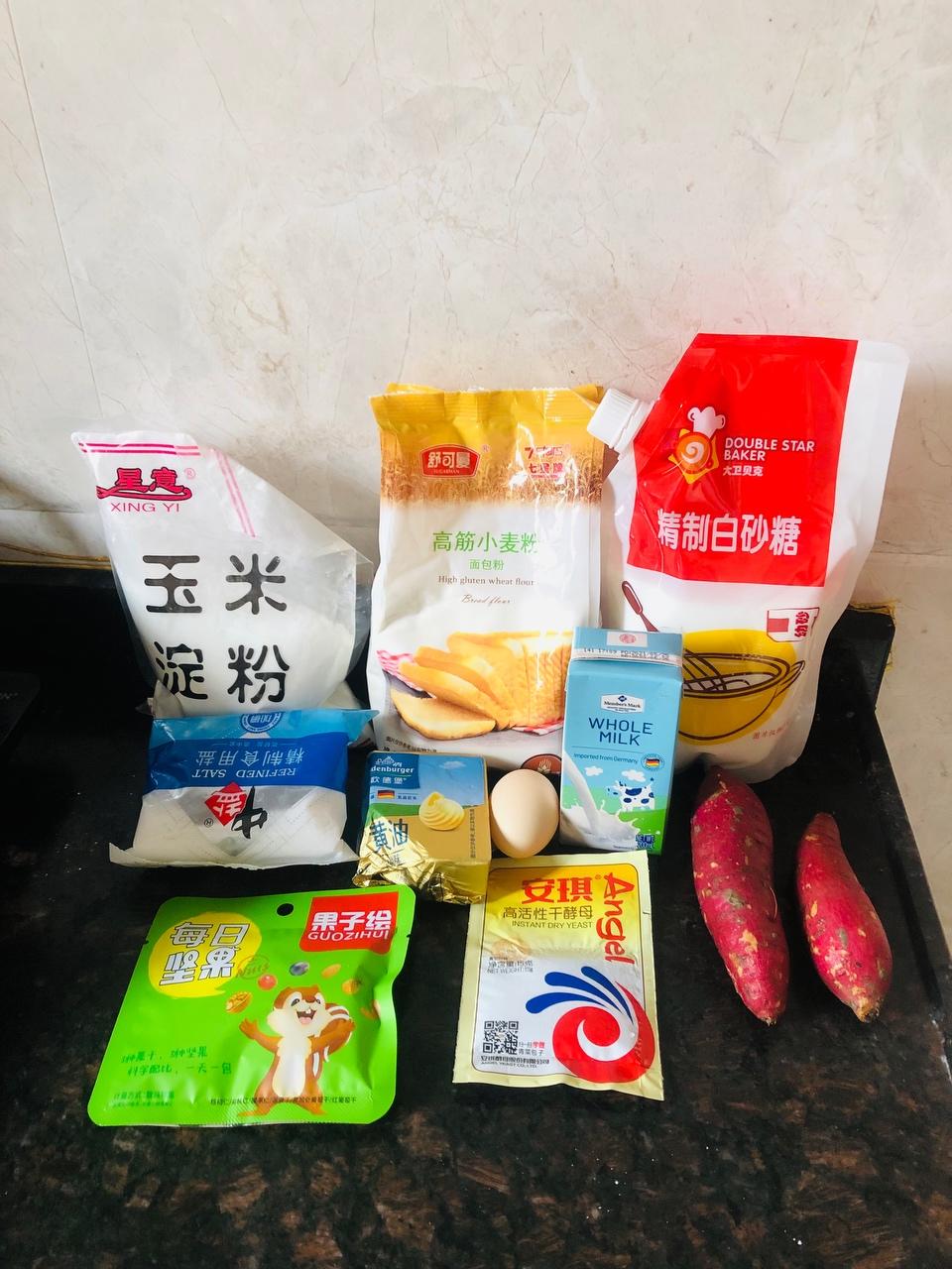 纯奶手撕吐司的做法 步骤1