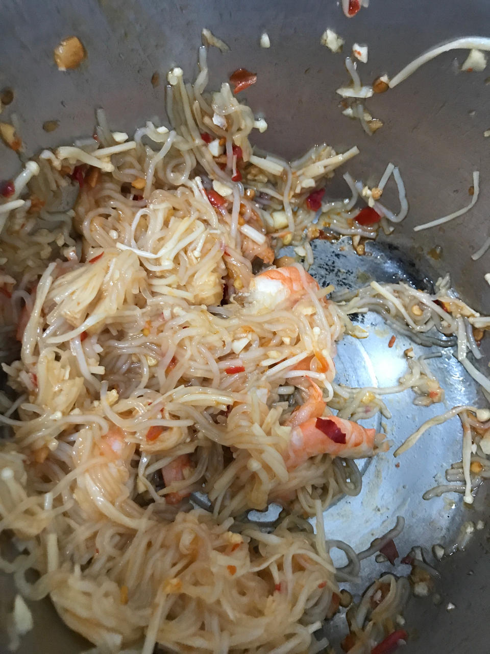 锡纸烤金针菇