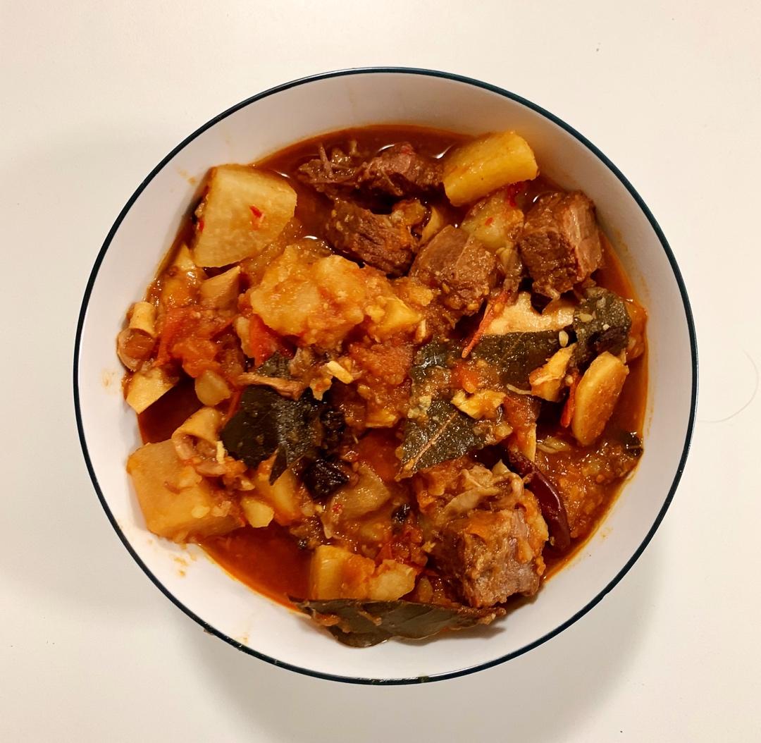 西红柿牛腩
