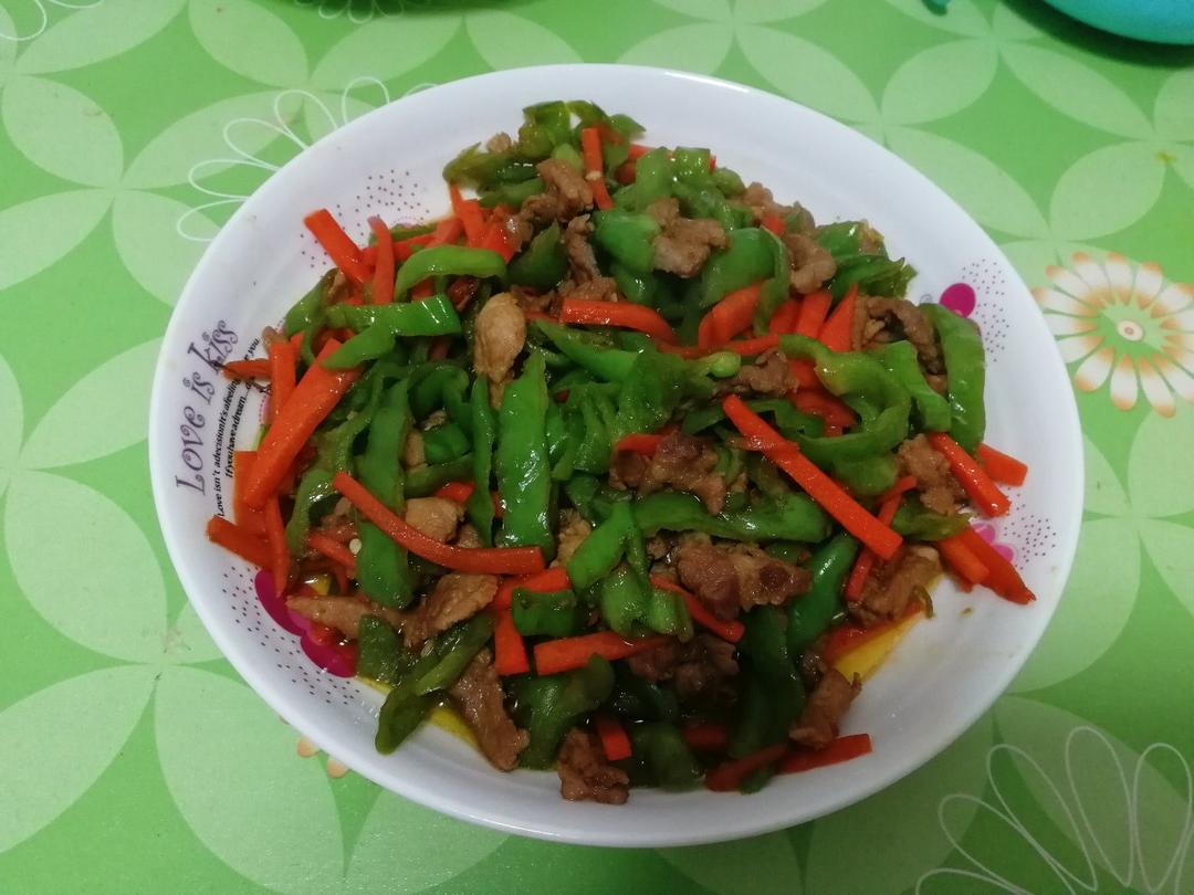 胡萝卜炒肉
