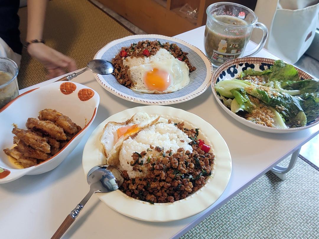 泰式打抛牛肉/猪肉碎饭